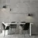 Trepanel Aqua Luxe® Grey Marble Effect Matt SPC Wall Panel 4 Pack (Covers 2.80 SQM)