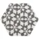 6.00 SQM Clearance Job lot Myth Decor Hexagon Grey and White Matt Wall and Floor Tiles
