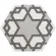 6.00 SQM Clearance Job lot Myth Decor Hexagon Grey and White Matt Wall and Floor Tiles