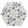 6.00 SQM Clearance Job lot Myth Decor Hexagon Grey and White Matt Wall and Floor Tiles