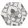6.00 SQM Clearance Job lot Myth Decor Hexagon Grey and White Matt Wall and Floor Tiles