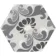 6.00 SQM Clearance Job lot Myth Decor Hexagon Grey and White Matt Wall and Floor Tiles