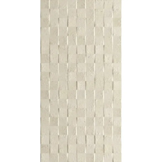 Troverta Cubic Cream Stone Effect Tiles