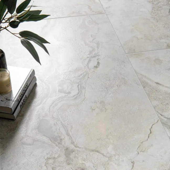 Candy Grey Matt 1200x600 Marble Effect Tiles 