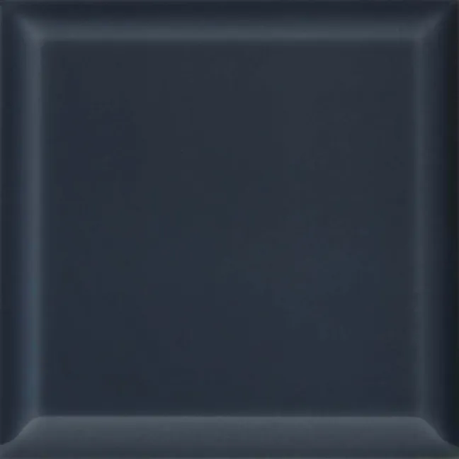 Capsule® Dark Blue Grey Gloss Bevelled 150x150 Wall Tiles