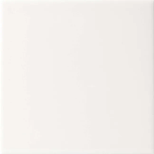 Capsule® Cotton White Gloss Flat Victorian 150x150 Wall Tiles