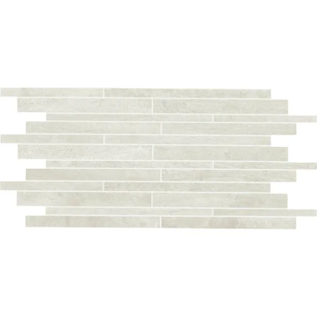 Crossover Mosaic White Tile 300x600