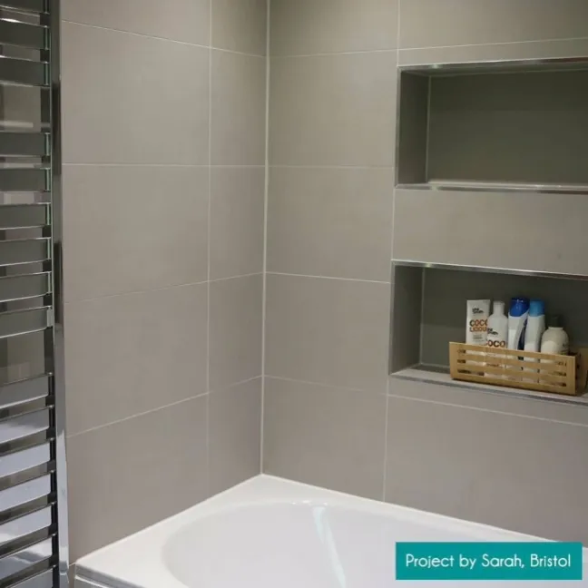 Lounge Matt Light Grey Stone Effect 300x600 Wall And Floor Tiles