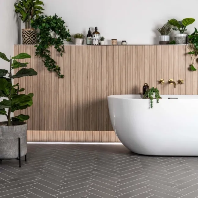 Nature's Way Wood Slat Decor Ceramic Wall Tiles
