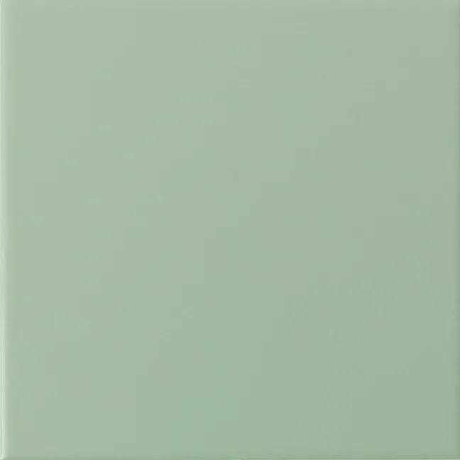 Monocolour Rico Green Matt Flat Square Wall Tiles 150x150