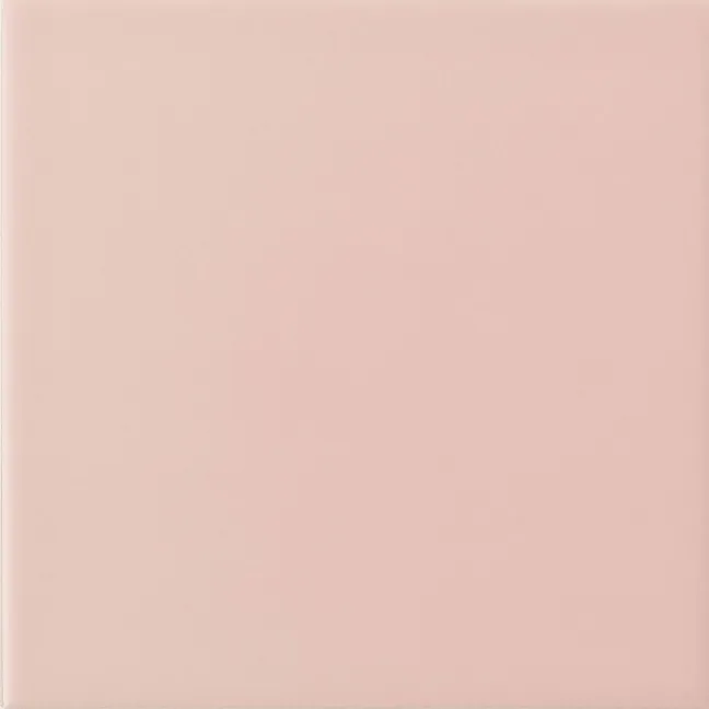 Monocolour Rico Pink Matt Flat Square Wall Tiles 150x150