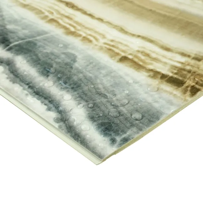 Trepanel Aqua Luxe® Gold Onyx Marble Effect Embossed Gloss SPC XXL Wall Panel