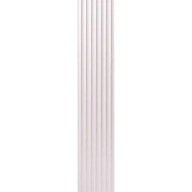 Trepanel Aqua 3D® Waterproof Ivory Stone Effect Reeded Wall Panel 3 Pack (Covers 1.80 SQM)