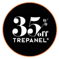 Trepanel® Walnut Brown Acoustic Wood Wall Panels