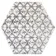Souk Black Patchwork Hexagon Tiles