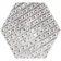 Souk Black Patchwork Hexagon Tiles
