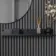 Trepanel Customise® Black Shelf 759mm inc Black Screws