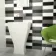 Rhian Gloss Black Brick Tiles