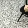 Ledbury Olive Green Pattern Wall and Floor Tiles