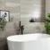 Burlington Taupe Grey Stone Effect Wall Tiles 600x200