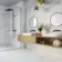 Signature Floral White Matt Patterned Wall Tiles