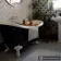 Pixel White 23x23 Hexagon Matt Mosaic Tiles