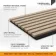 Trepanel® Smoked Oak Acoustic Wood Wall Panels