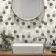 Ligo Glass Latte Hexagon Mosaic Tiles