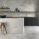 Foil Smoke Grey Metallic Stone Effect 600x300 Tiles