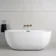 Chalkstone Bone White Matt Stone Effect Wall and Floor Tiles
