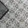 Adlington Black and White Matt Patterned Floor Tiles