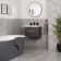 Samphire Light Grey Matt Stone Effect Wall And Floor Tiles