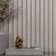 Trepanel® Light Oak on Antique White Felt Acoustic Wood Slat Panels