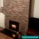 Vesuvius Dark Rustic Porcelain Split Face Effect Wall Tiles