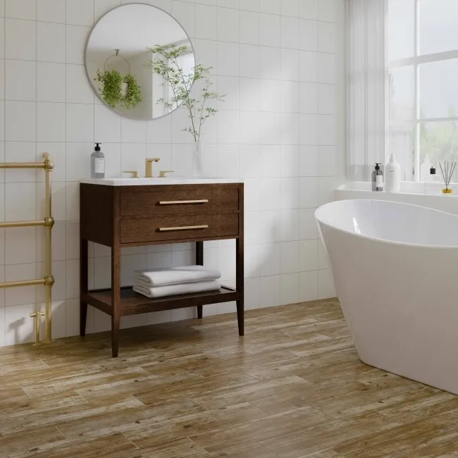 Crystal White Matt 250x200 Ceramic Wall Tiles