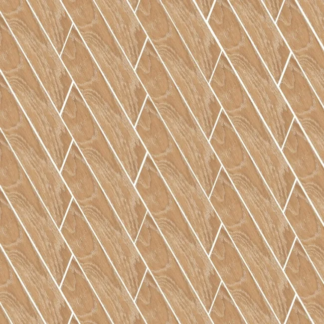 Bonsai Chevron Hazel Wood Effect Porcelain Floor Tiles