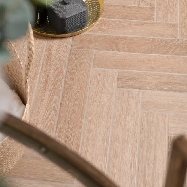 Bonsai Hazel Brown Wood Effect Porcelain Wall and Floor Tiles