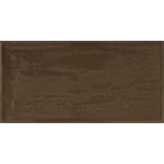 Rustic Chocolate Brown Gloss Metro Tiles