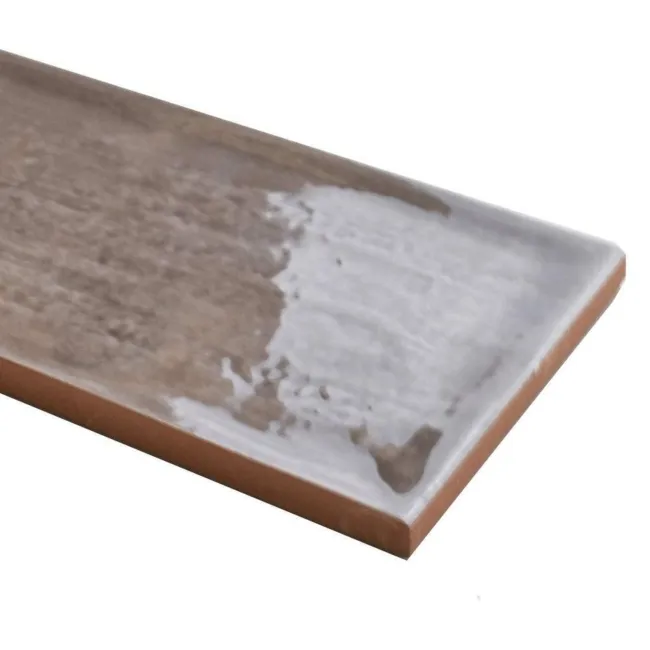 Rustic Chocolate Brown Gloss Metro Tiles