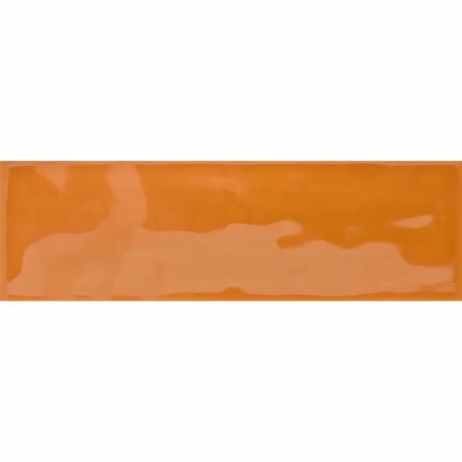 Hamlet Orange Gloss Brick Wall and Floor Tiles