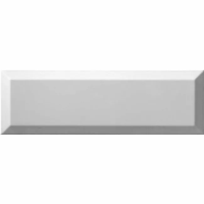 Ceramic Gloss Light Grey Metro Tiles