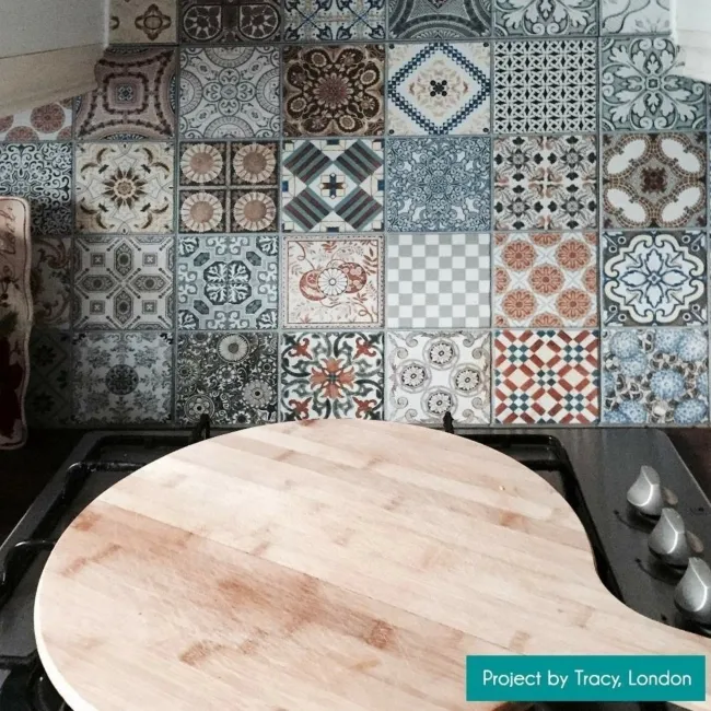 Maalem Decor Matt Tiles Meknes Tiles 442x442x10mm Tiles