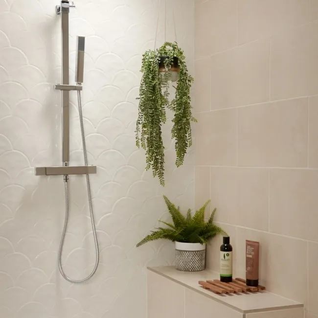 EggShell Cream Matt Stone Effect Wall Tiles