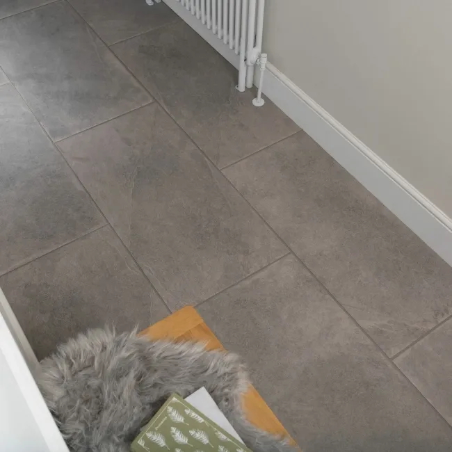 Bronte Country Grey Stone Effect Floor 960x480mm Tiles