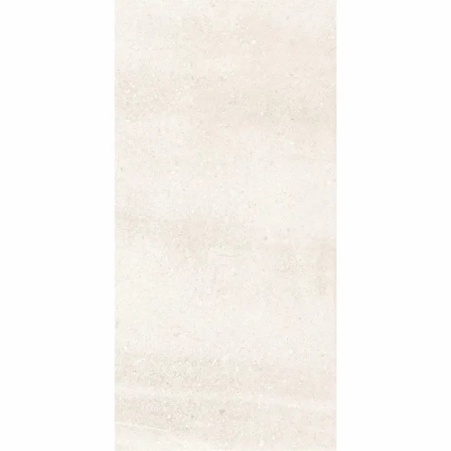 Serenity Snow White Stone Effect 600x1200 Matt Tiles