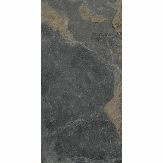 Jai Rustic Natural Black Slate Effect Tiles 1200x600
