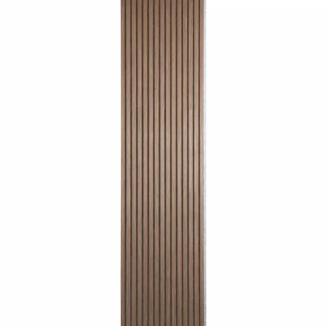 Trepanel® Smoked Oak on Grey Felt Acoustic Wood Wall Panels