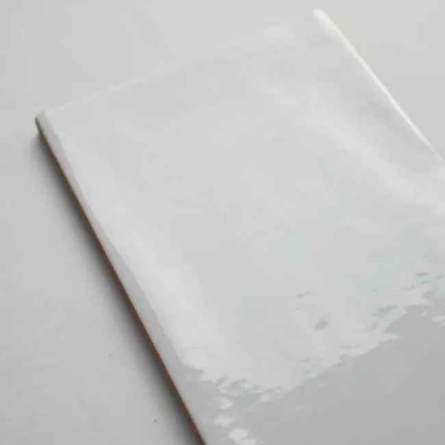 Rustic Gloss White Metro Tiles
