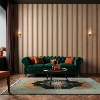 Trepanel XL® 3m Smoked Oak Wide Acoustic Wood Slat Panels