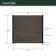 LuxeLine® Dark Grey Composite Fence Panel with Aluminium Post 6ft